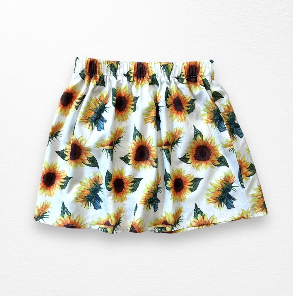 PatPat Sunflower Skirt, Size 7/8